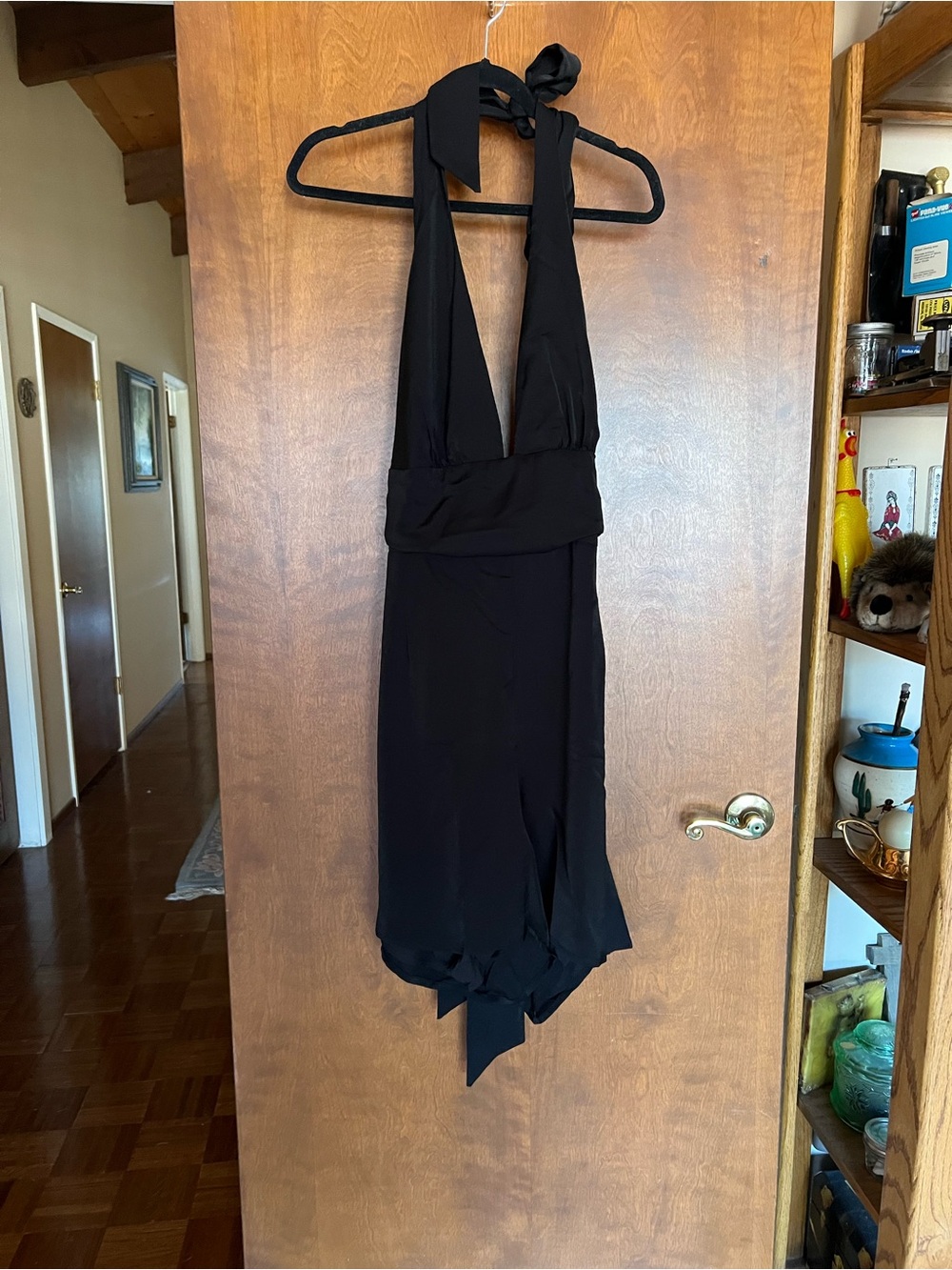 Black Halter Jumpsuit